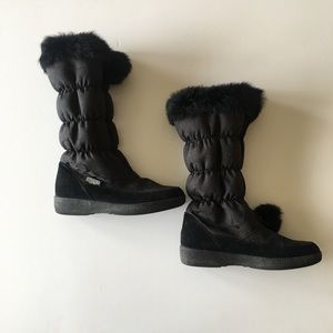 Coach Theona signature C cold weather boots, sz 9